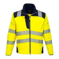 SOFTSHELL AZUL ESC/AMARELO AV T402